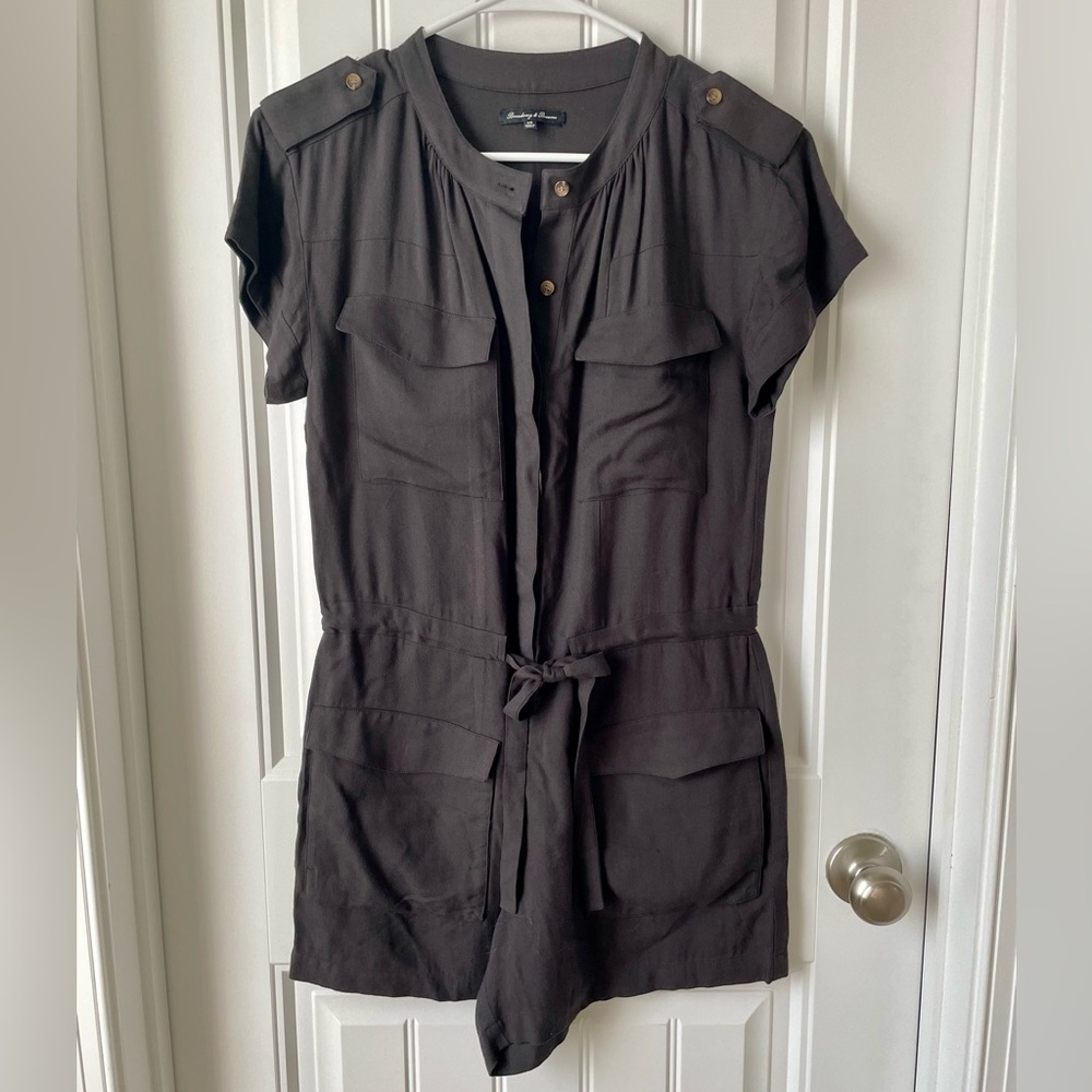 Broadway and Broome Short Sleeve Romper